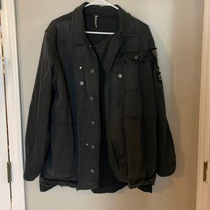 Free People Baggy Denim Jacket